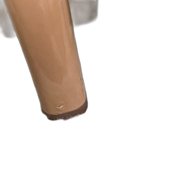 KORS Michael Kors Tan Patent Leather Strappy High Heel Platform Sandals Size 9 - Picture 5 of 8